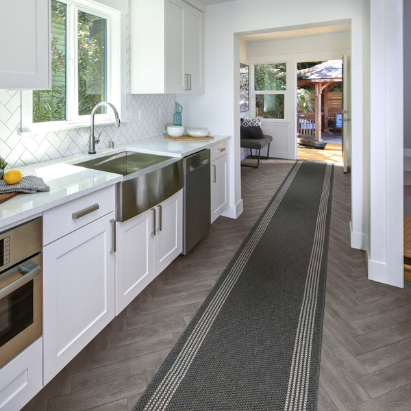 Natura Grey Kitchen Runner