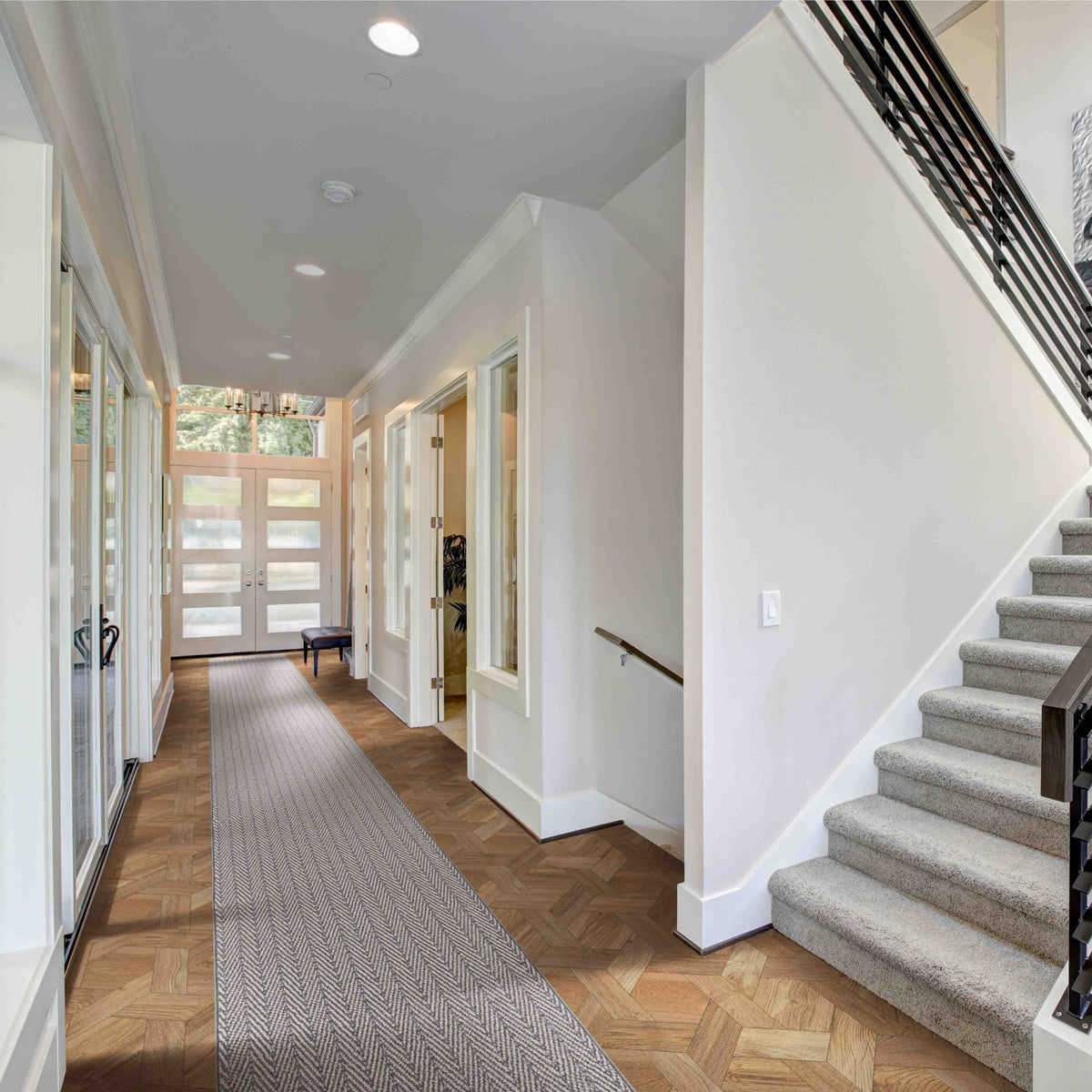 National Treasures Urban Flint  Rug Runner