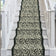 Rosette Black Stair Runner - 30cm / 60cm