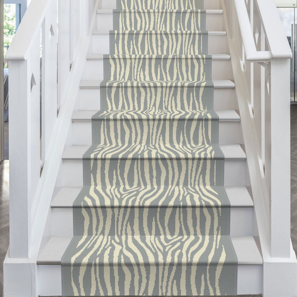 Savannah Gray Stair Runner