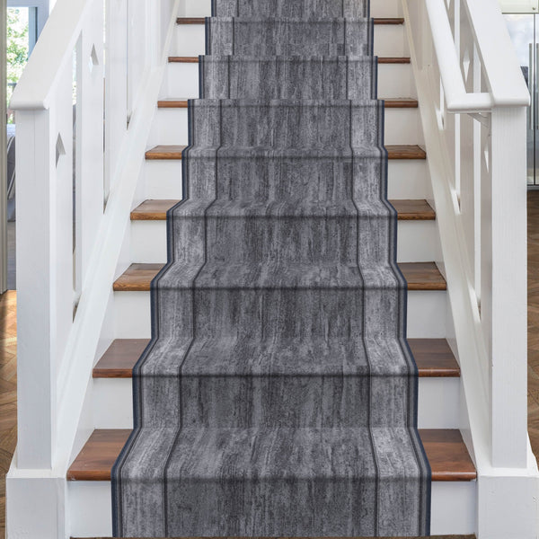 Rama Graphite Stair Runner
