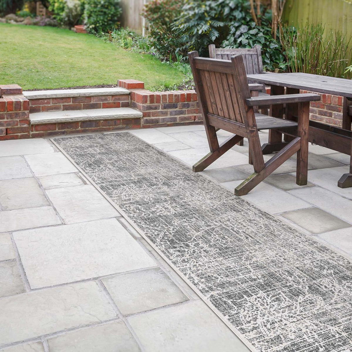 50 Shades Gray Indoor Outdoor Carpet Runner