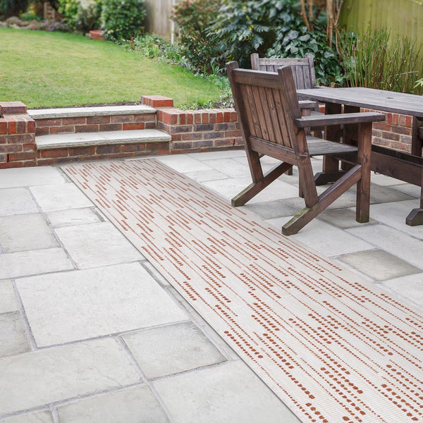 Aperol Spritz Terracotta Indoor Outdoor Carpet Runner