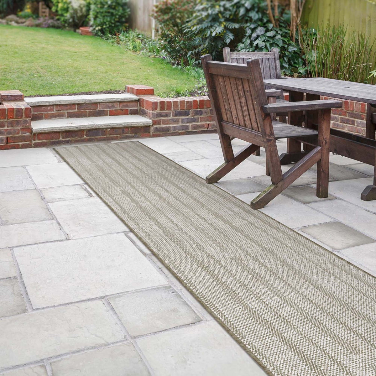 Mojito Brown Indoor Outdoor Carpet Runner