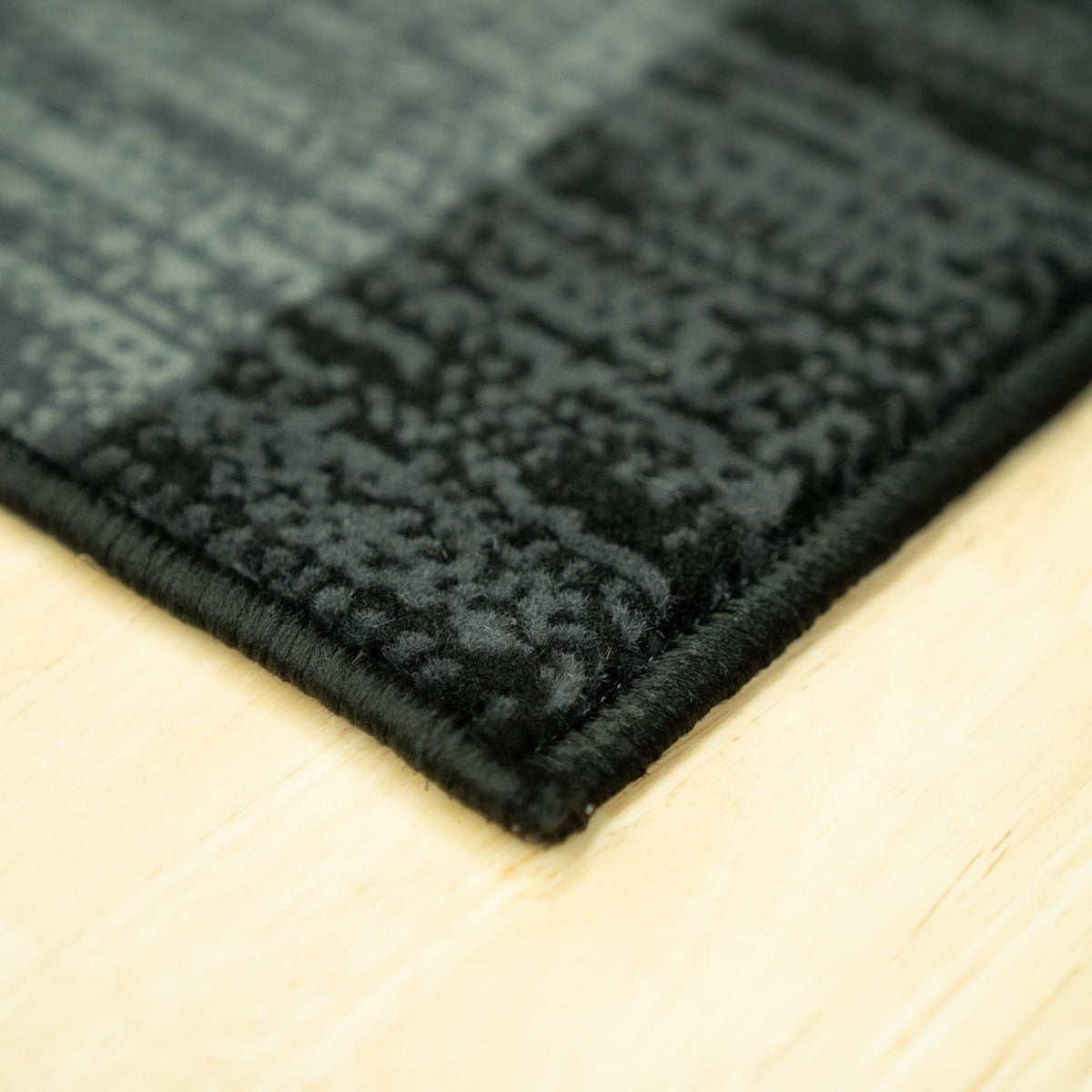 Morning Mist Black Stair Runner