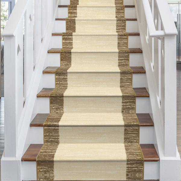 Morning Mist Beige Stair Runner