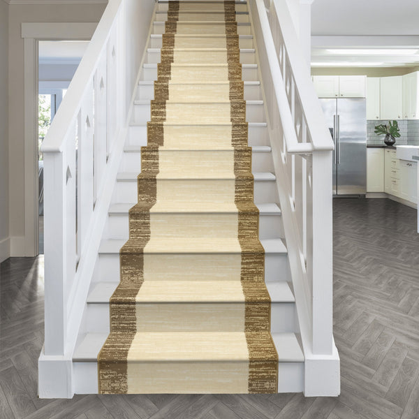 Morning Mist Beige Stair Runner