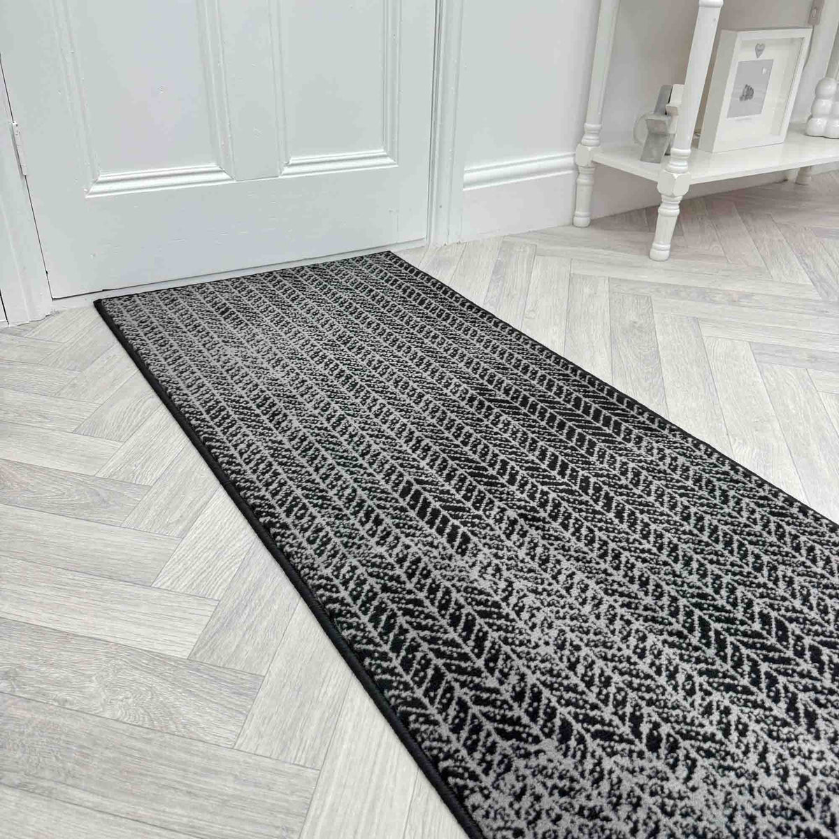 Empire Black Tapis de couloir