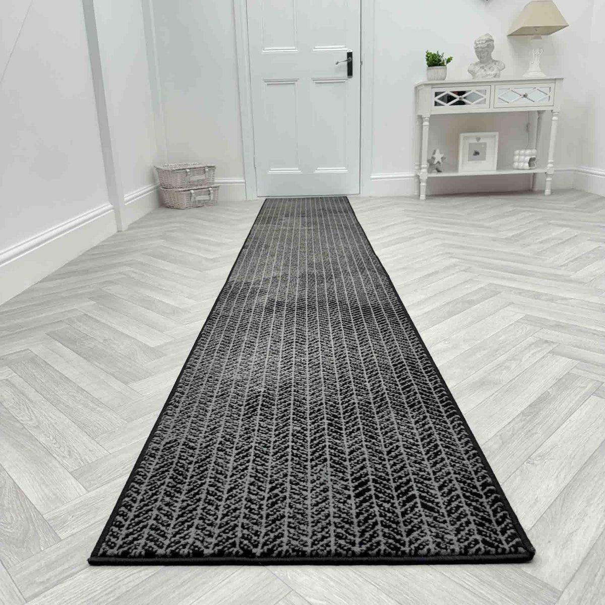 Empire Black Tapis de couloir