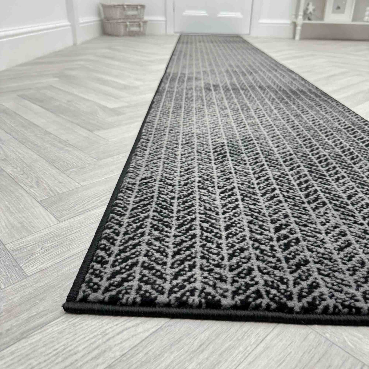 Empire Black Tapis de couloir