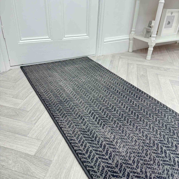 Empire Dark Grey Hall Runner