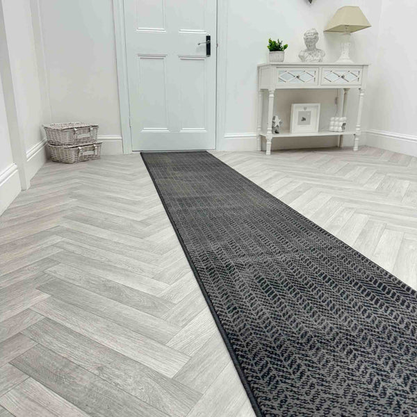 Empire Dark Grey Hall Runner