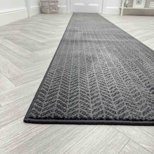 Empire Dark Grey Hall Runner