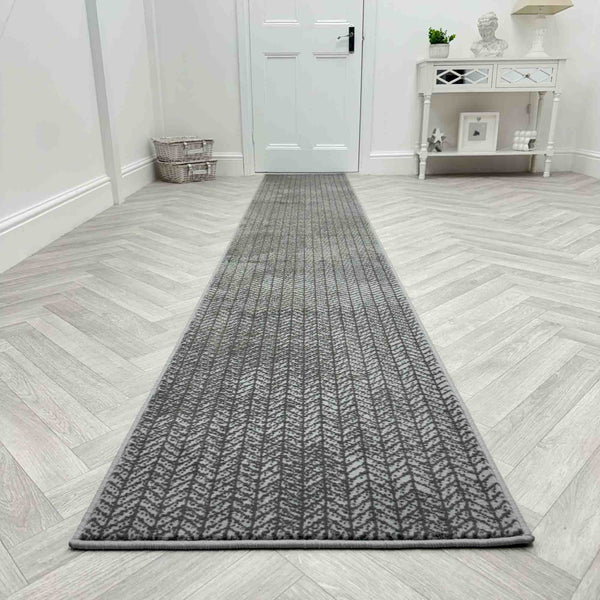 Empire Light Grey Hall Runner