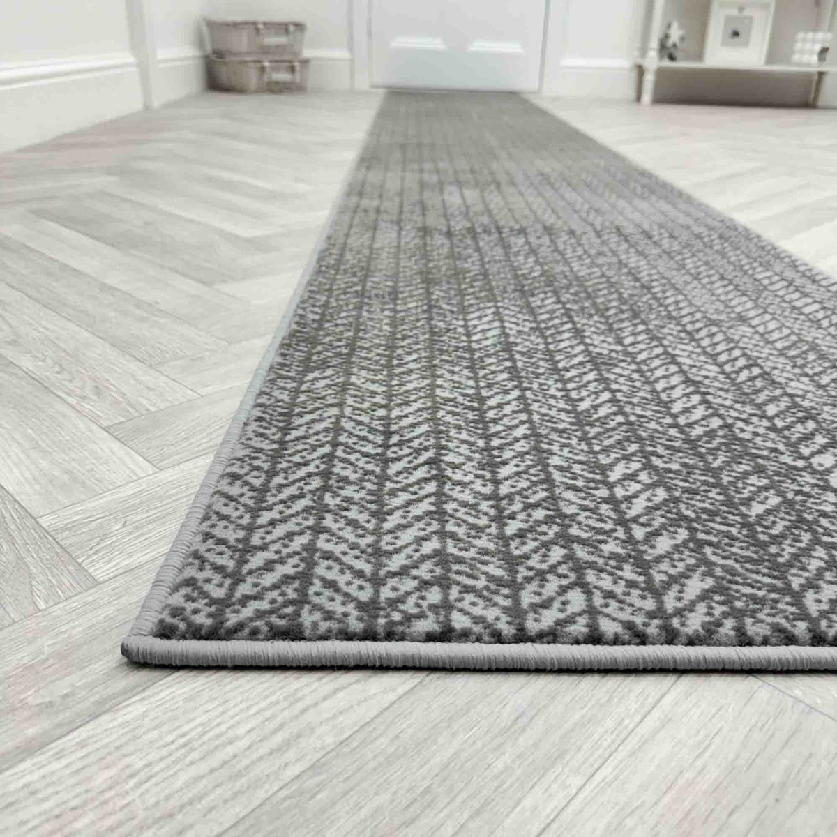 Empire Light Grey Hall Runner