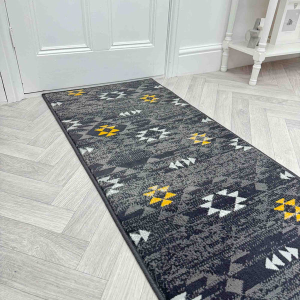 Andes Grey  Hall Runner