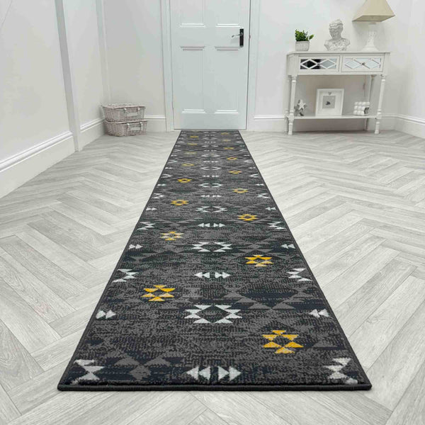 Andes Grey  Hall Runner