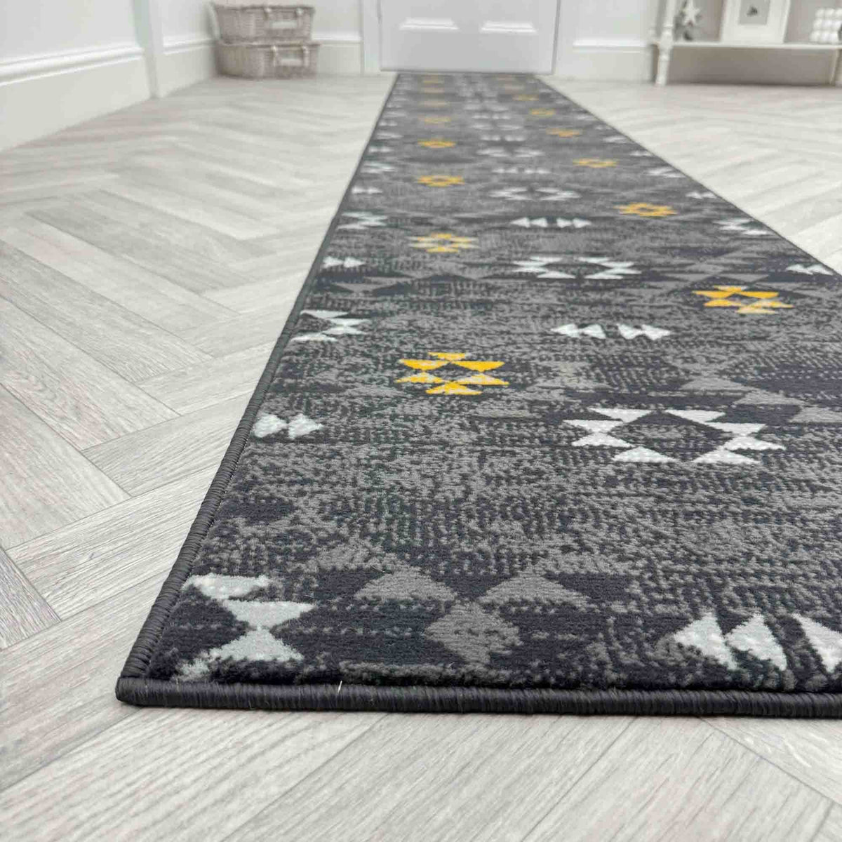 Andes Grey  Hall Runner