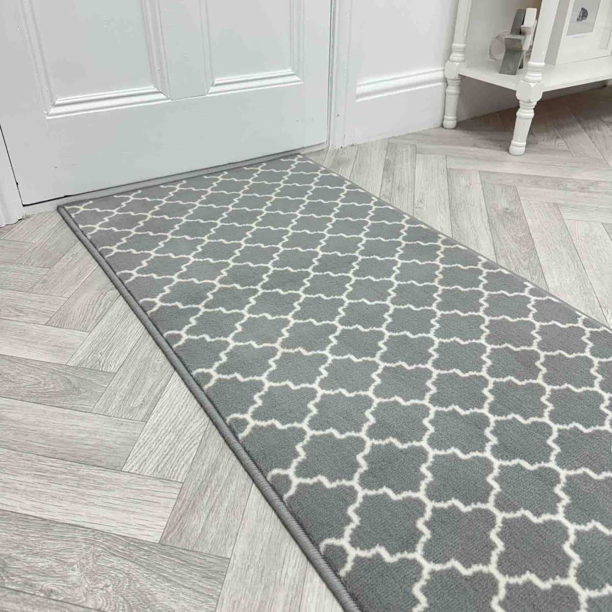 Avanti Light Gray Rug Runner