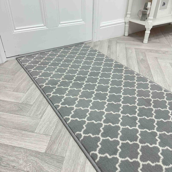 Avanti Light Gray Rug Runner