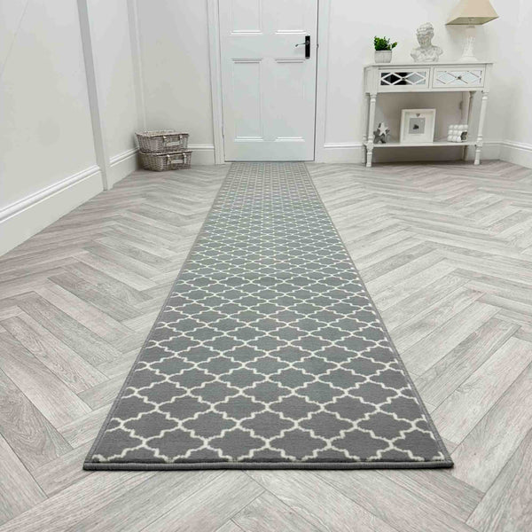 Avanti Light Gray Rug Runner