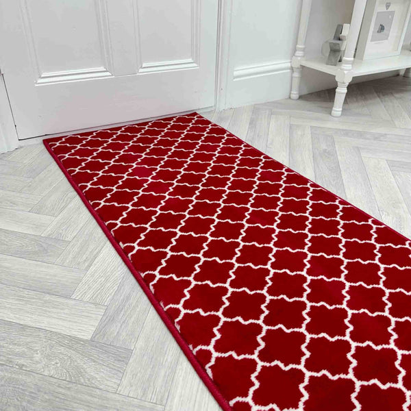 Avanti Red Hall Runner