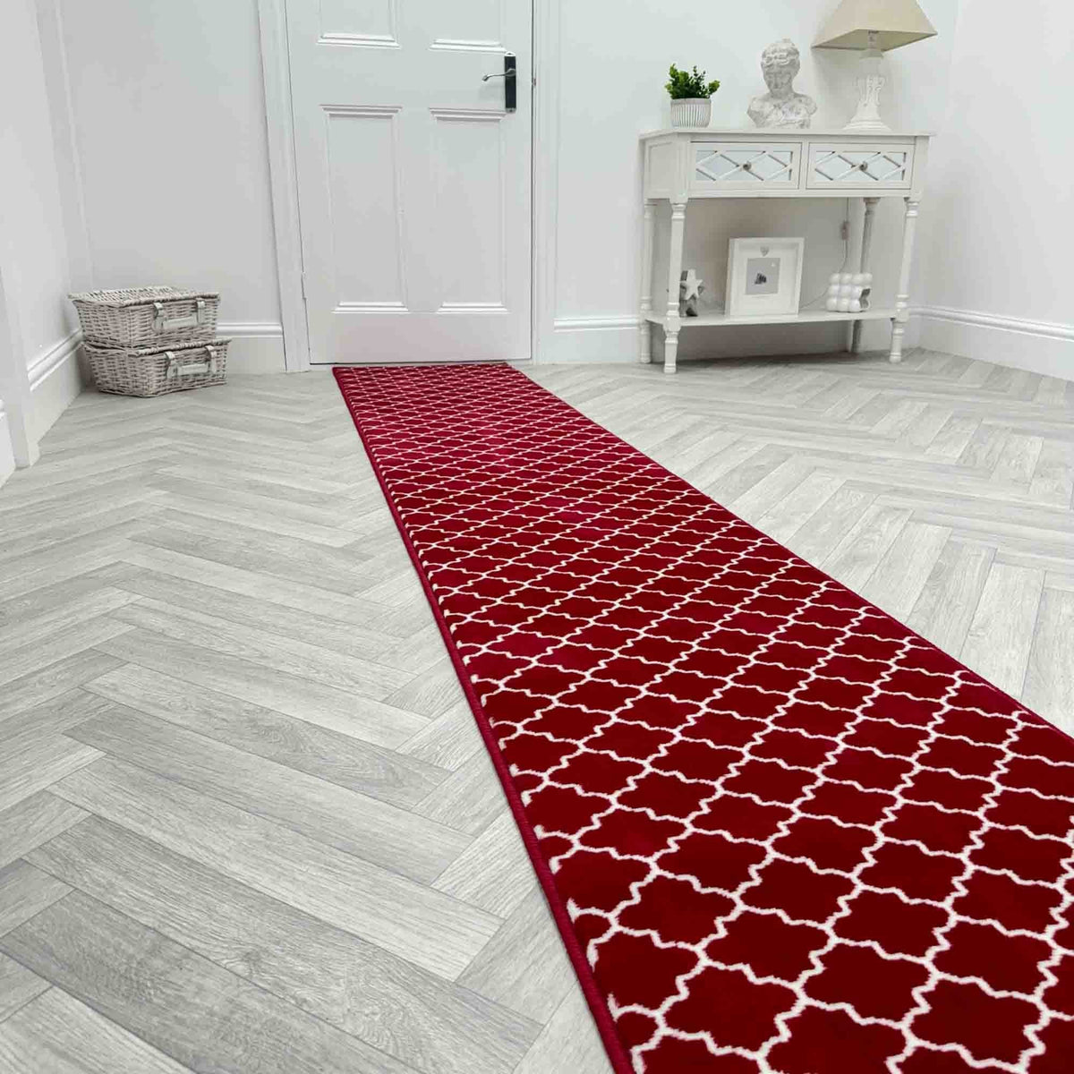 Avanti Red Hall Runner