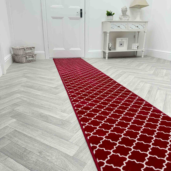 Avanti Red Hall Runner