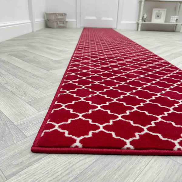 Avanti Red Hall Runner