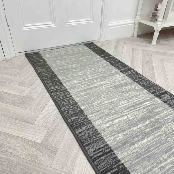 Morning Mist Light Gray Rug Runner