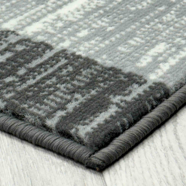 Morning Mist Light Gray Rug Runner