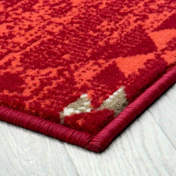 Andes Red  Rug Runner