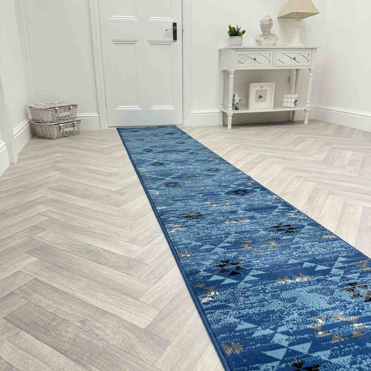 Andes Blue  Rug Runner