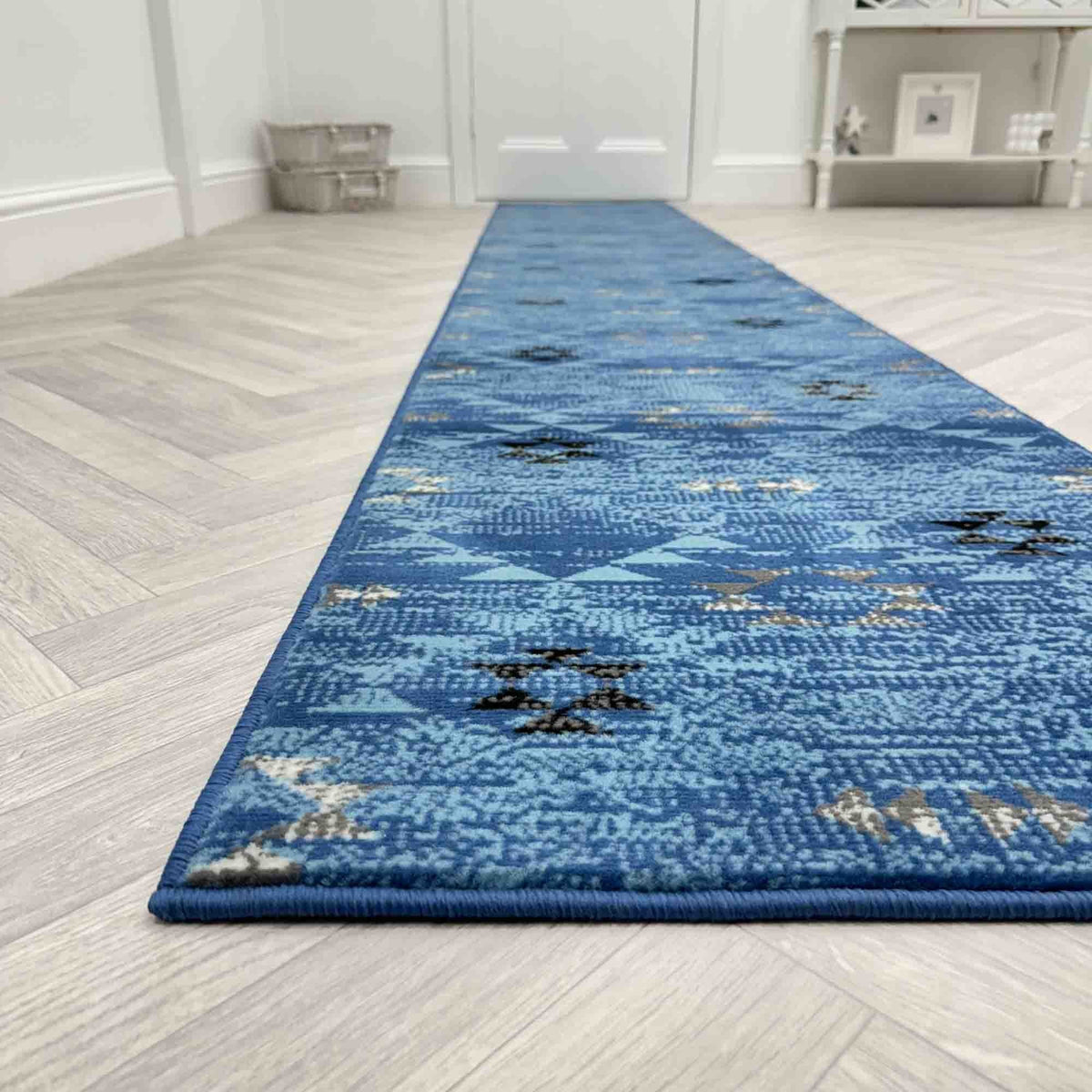 Andes Blue  Rug Runner