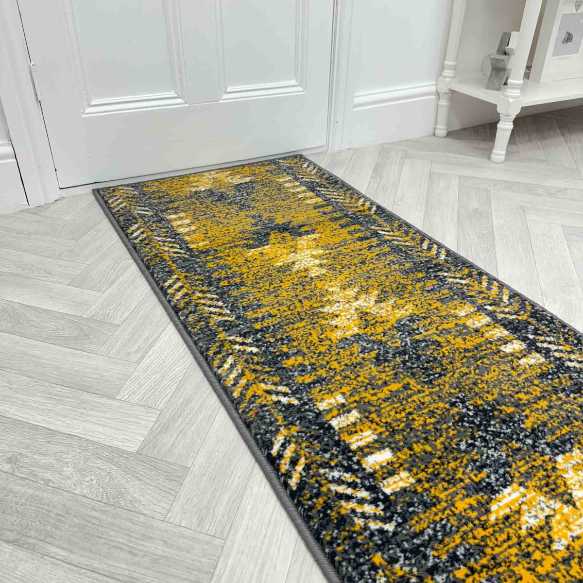 Native Ochre Hall Runner