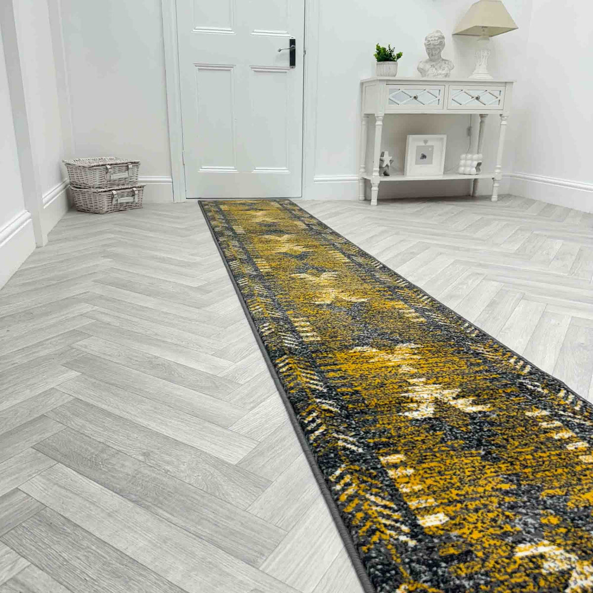 Native Ochre Hall Runner