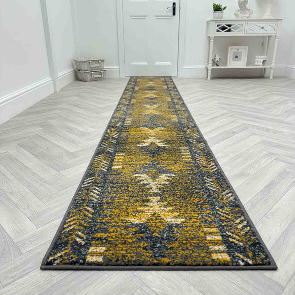 Native Ochre Hall Runner
