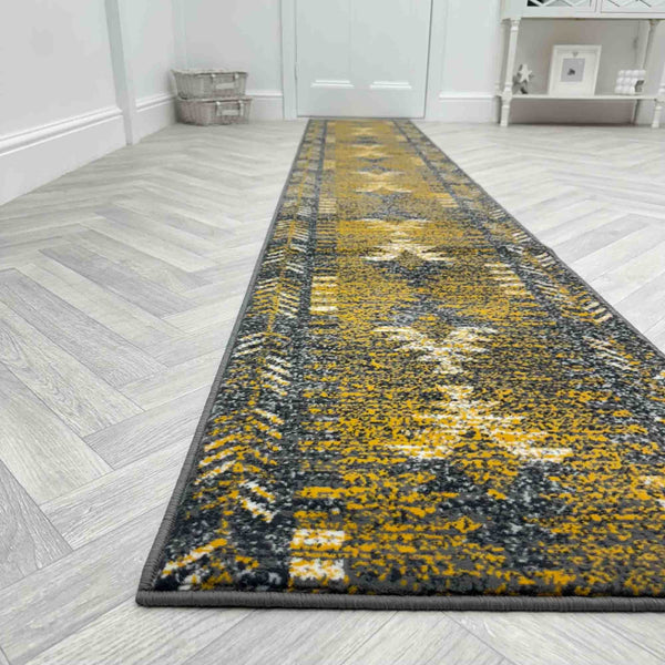 Native Ochre Hall Runner