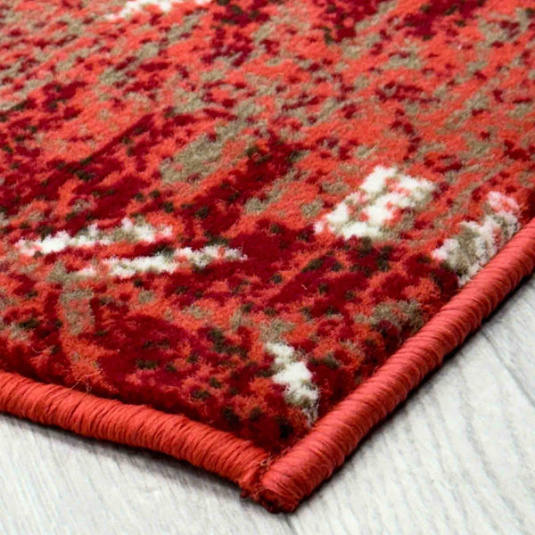 Native Red Hall Runner