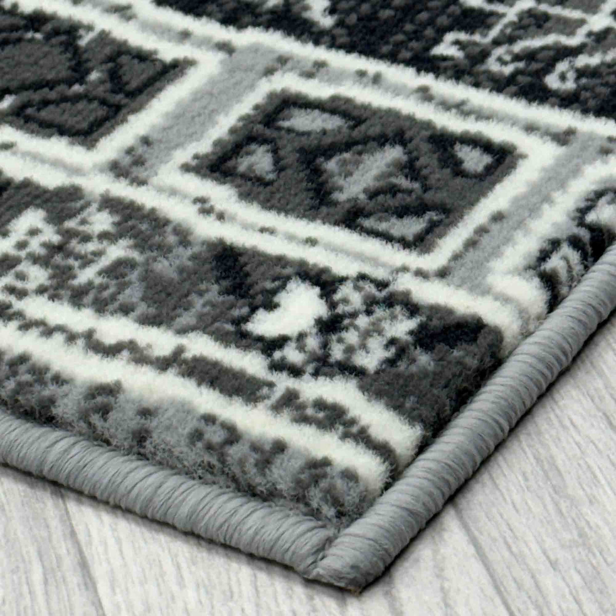 Mayan Grey Hall Runner