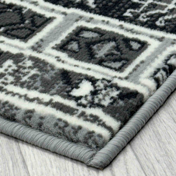 Mayan Grey Hall Runner