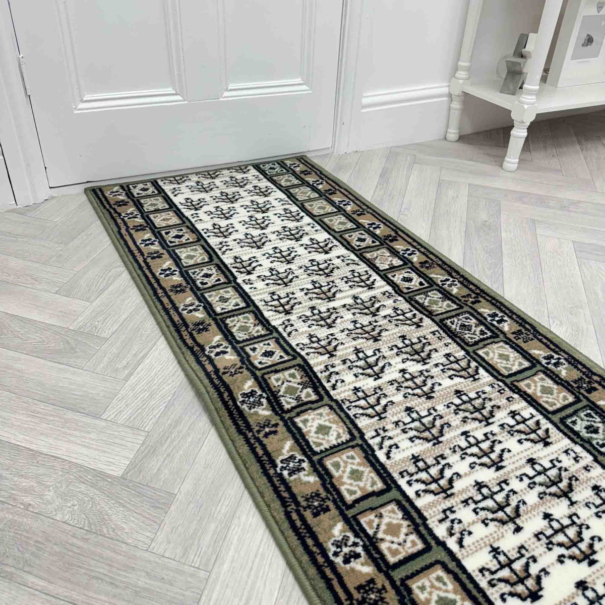 Mayan Green Tapis de couloir
