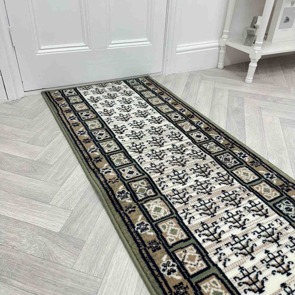 Mayan Green Tapis de couloir