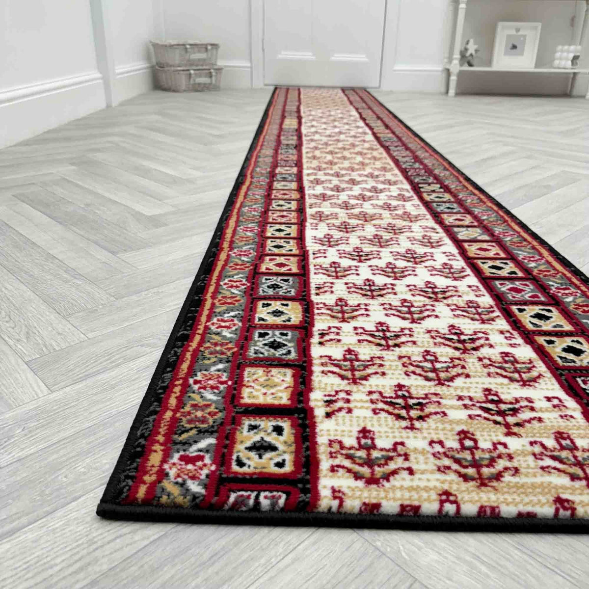 Mayan Black  Hall Runner