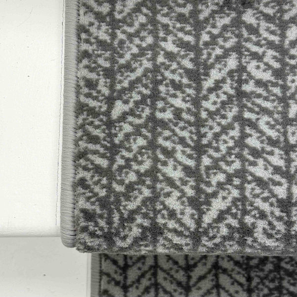 Empire Light Grey Stair Runner
