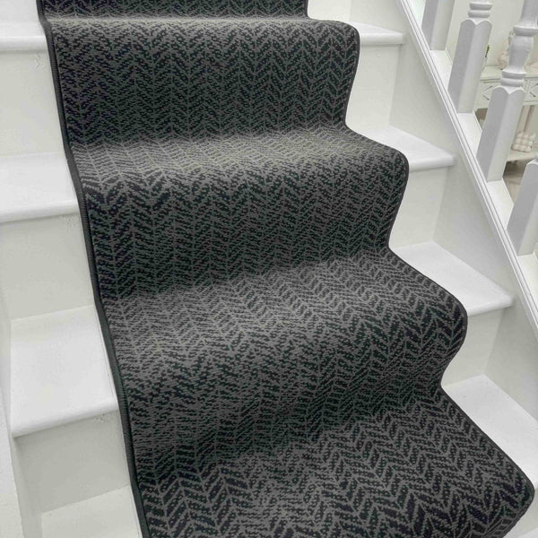Empire Dark Grey Stair Runner