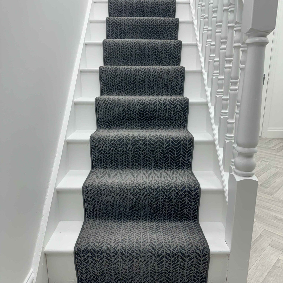 Empire Dark Grey Stair Runner