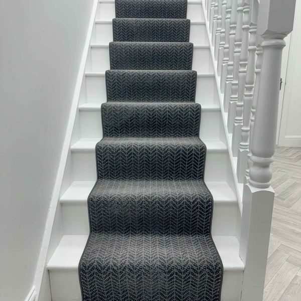 Empire Dark Grey Stair Runner