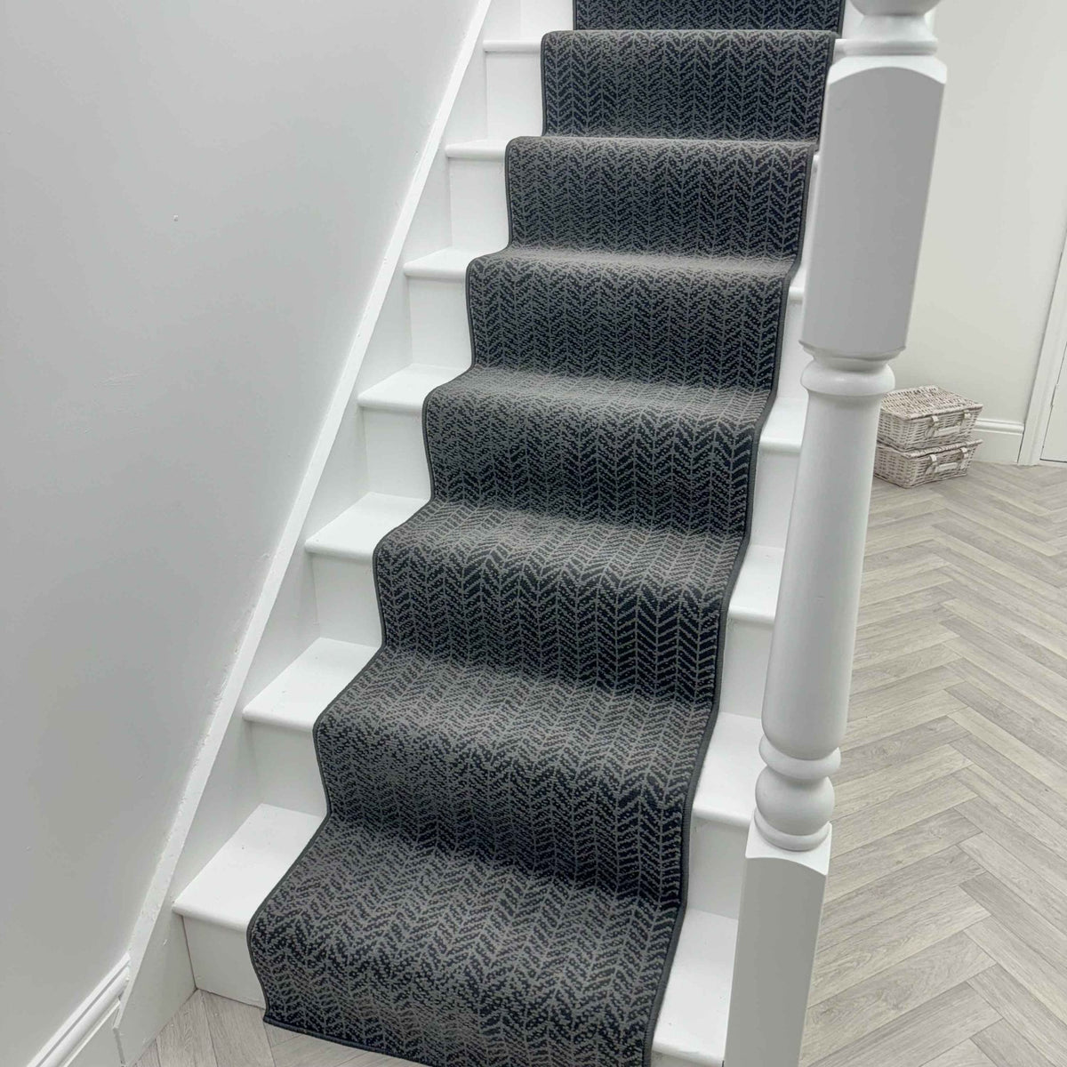 Empire Dark Grey Stair Runner