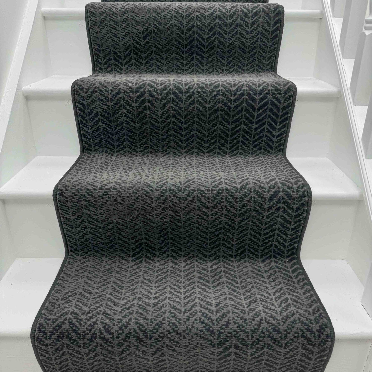 Empire Dark Grey Stair Runner